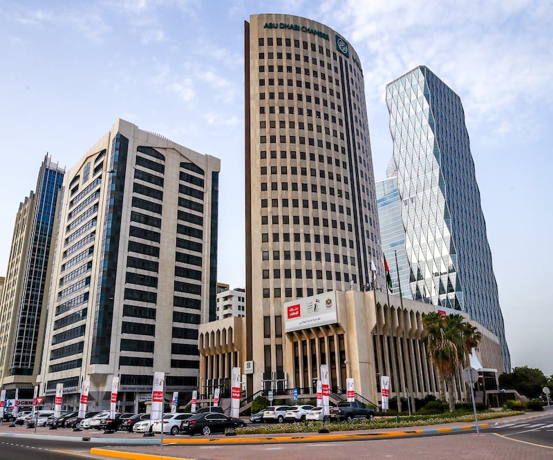 Abu Dhabi Chamber of Commerce and Industry.  Victor Besa / The National