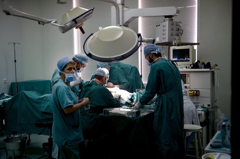 From facilities to climate and diet, Greece has factors working in its favour as a medical tourism destination. Above, an Athens hospital operating theatre. Aris Messinis / AFP