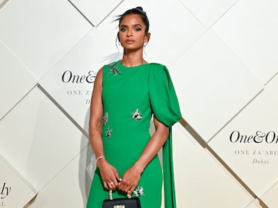 Ramla Ali attends the Grand Opening of One&Only One Za’abeel, the first vertical urban resort by One&Only in Dubai, United Arab Emirates. Getty Images
