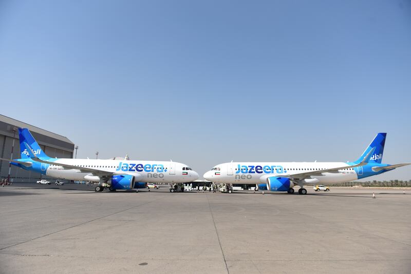 Jazeera Airways' net profit in the July-September period surged to nearly $43.2 million. Photo: Jazeera Airways