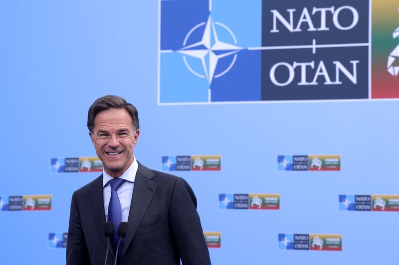 Mark Rutte is stepping down as Dutch prime minister after 14 years in power. Getty Images