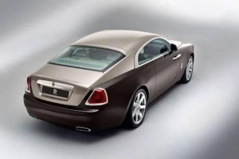 The Rolls-Royce Wraith delivers a 'spirited drive' with the help of its highly tuned suspension system and powerful engine. Courtesy of Rolls-Royce