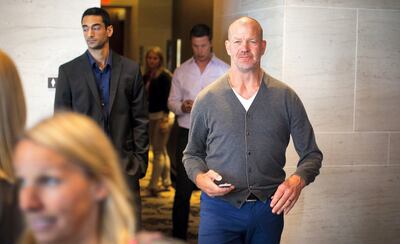 Lululemon Athletica Inc's founder Chip Wilson arrives for the company's annual general meeting in Vancouver June 11, 2014. Wilson, the company's biggest shareholder, lashed out at the yogawear retailer's board on Wednesday, saying he had voted against keeping the company's new chairman and another director in their jobs because they are too focused on short-term growth. REUTERS/Ben Nelms (CANADA - Tags: BUSINESS)
