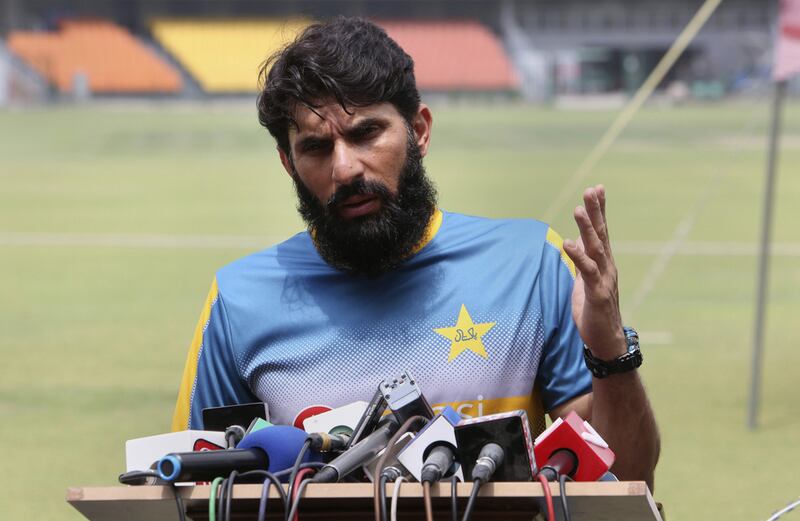 Pakistani coach Misbah-ul-Haq will have a point to prove in 2021. AP