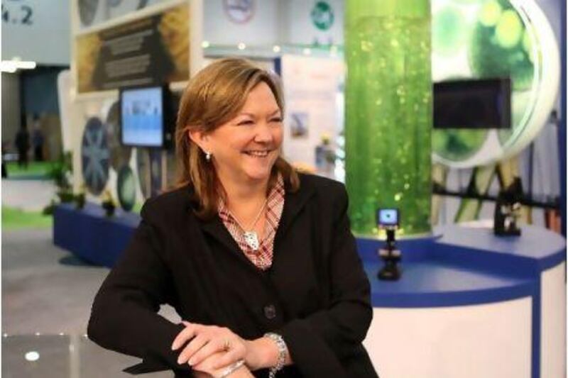Sara Ortwein, the head of ExxonMobil's upstream research and development arm.