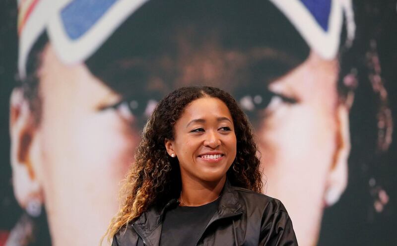 U.S. Open tennis champion Naomi Osaka attends a contract signing ceremony at Nissan's global headquarters in Yokohama, Japan, September 13, 2018.   REUTERS/Toru Hanai