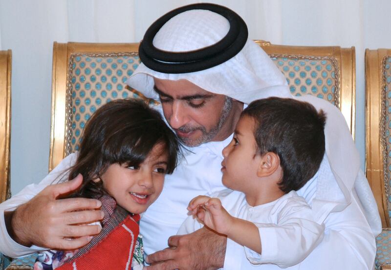 Sheikh Saif bin Zayed, Deputy Prime Minister and Minister of Interior, on Saturday offers comfort to the family members of Emirati hero Hamoud Ali Saleh Al Ameri, who died in the line of duty while serving with Operation Restoring Hope in Yemen.