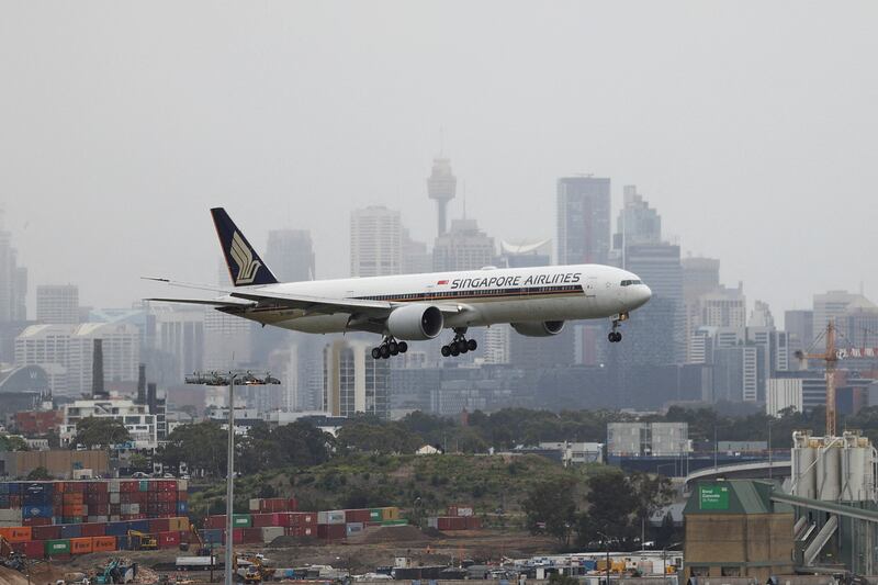 Singapore Airlines was second. Reuters