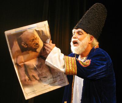 The long-running comedic play Ghalib in New Delhi will also run. Photo: Sharjah International Book Fair