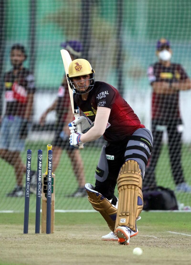 Kolkata Knight Riders' Indian contingent continued their preparations for the IPL with a training session at the Tolerance Oval on Abu Dhabi on Friday. Courtesy Kolkata Knight Riders