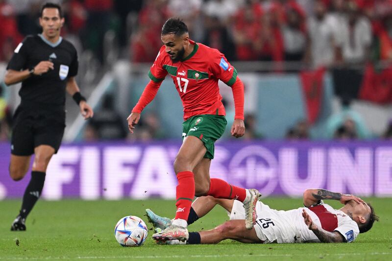 Sofiane Boufal - 7, Showed a willingness to work hard for his team as well as displaying quality, as was epitomised by the trick near his own corner flag to maintain possession and win a free-kick, then again when he pickpocketed Cristiano Ronaldo on the edge of the box. AFP