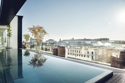 Rooftop pool at Grand Ferdinand. Courtesy Grand Ferdinand