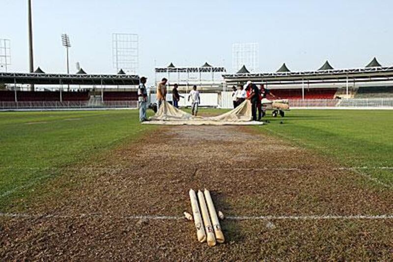 The pitch at the Sharjah Cricket Stadium will see some action after a long absence from international cricket.
