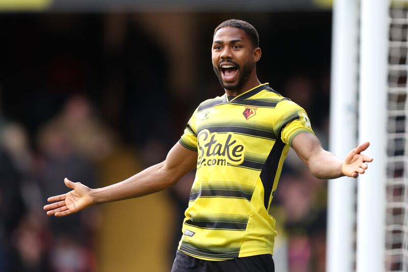 Emmanuel Dennis - 6: Scored after just 17 seconds but was disallowed for offside. Good piece of skill to beat Gabriel and fire off low shot that Ramsdale saved just before half-hour mark. Awful miss-hit at back post after being teed-up by Femenia in second half. Getty