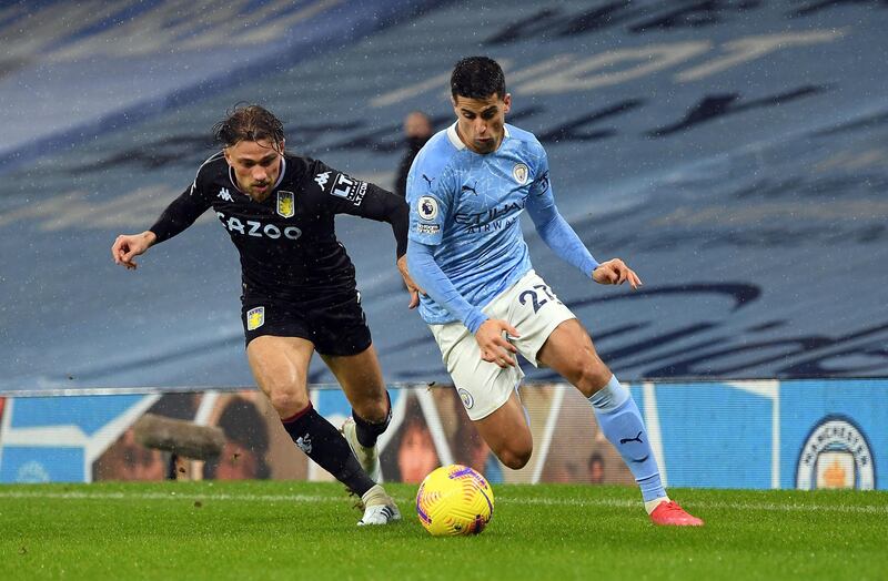 Joao Cancelo 7 – The Spaniard had acres of space on the left throughout and was a constant menace with his crossing. He came close to scoring in the second half, having swapped to the right to replace Walker, when he cut onto his left foot and struck the bar with a fierce drive. PA