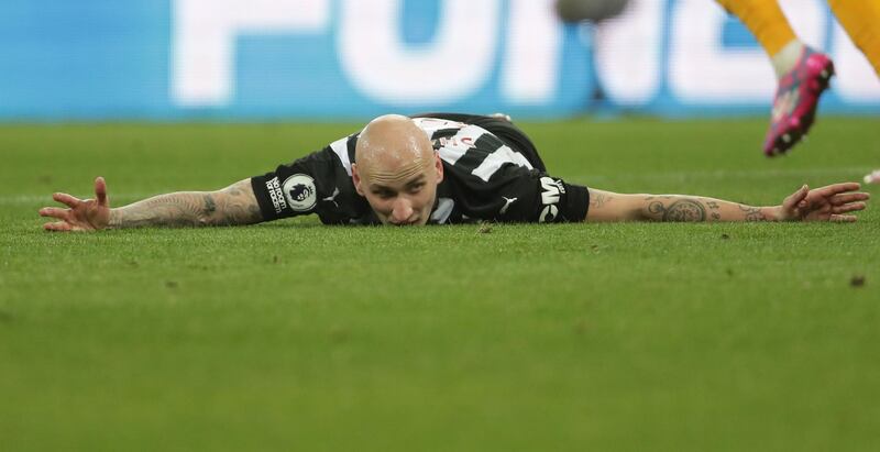 Jonjo Shelvey - 7, Played some good balls forward and made sure his presence was felt in the middle of the pitch with some superb challenges. Reuters