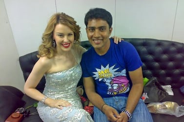 Jameel Shah made bespoke shoes for pop star Kylie Minogue.