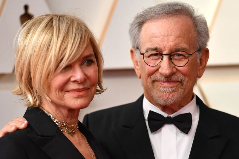 Director Steven Spielberg and his wife, Kate Capshaw, donated tens of thousands of dollars to abortion rights in Kansas. AFP