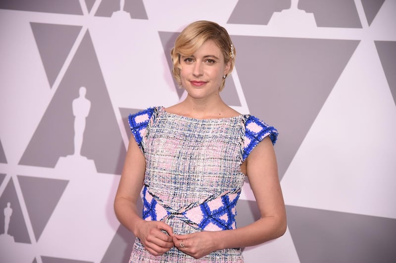 Director Greta Gerwig arrives for the Annual Academy Awards Nominee Luncheon at the Beverly Hilton Hotel in Beverly Hills, California, on February 5, 2018.  / AFP PHOTO / Robyn Beck