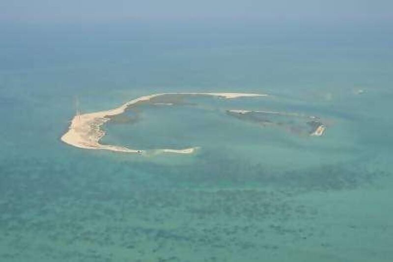 July 1, 2009- provided photo of Bu Tinah and it's spectacular array of land and marine species that have won it protected status as art of the Marawah Marine Biosphere Reserve, the largest protected area in the United Arab Emirates
Credit: Sheikh Ahmad Bin Hamdan  *** Local Caption ***  Reference Sh Ahmad Bin Hamdan (22).JPG