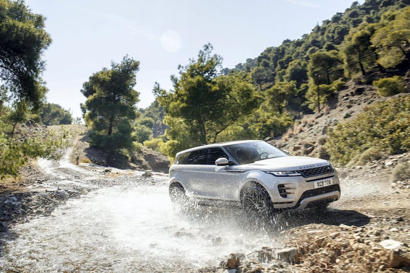 The new model can certainly handle tough terrain. Courtesy Range Rover