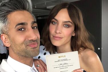 Queer Eye's Tan France has teamed up with designer Alexa Chung for new Netflix series Next in Fashion. Tan France / Instagram