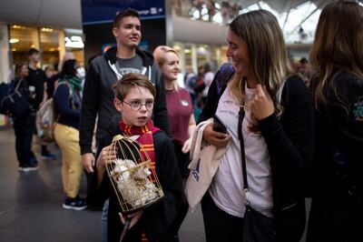 Harry Potter is one of the popular characters celebrated on World Book Day. EPA