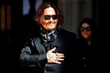 Johnny Depp has lost his libel case against 'The Sun'. AFP 