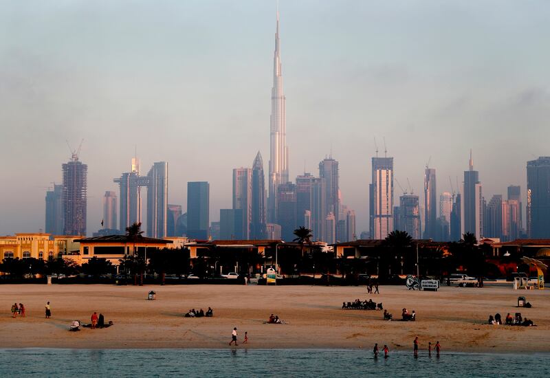 Dubai skyline.   AP Photo / Kamran Jebreili