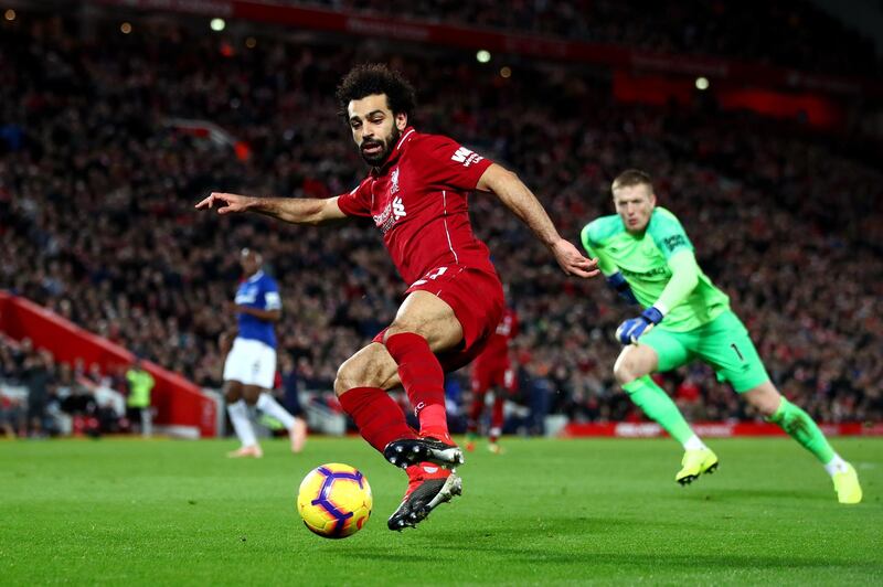 6 - Mohamed Salah, Liverpool. Getty Images