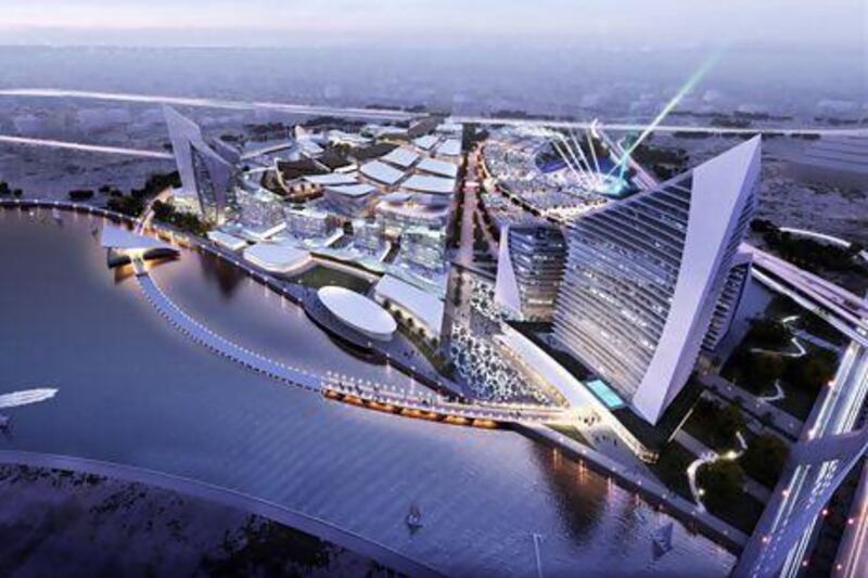 Dubai Design District will have a hotel area with a mix of luxury five-star and boutique properties, as well as commercial and residential spaces. Courtesy Government of Dubai