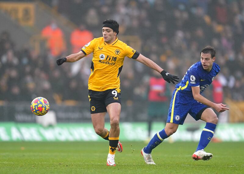 Raul Jimenez 6 - A lack of service against a difficult Chelsea defence made it tough for Jimenez to get into shape for a shot on goal. Despite that, he worked hard before being replaced in the 89th minute. PA