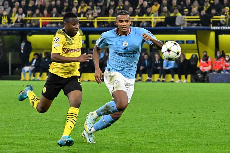 SUBS: Manuel Akanji (Cancelo 46’) 6 – Did well to stop Moukoko in his tracks as Dortmund attempted to strike on the break. Was harshly booked when he blocked Adeyemi’s shot with his arm. AFP