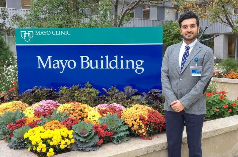 Dr. Jamal Alamiri  at the Mayo Clinic. (Handout Photo)