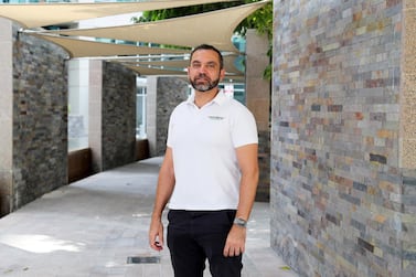 Mahmoud Adham, founder of Munchbox, sold his home in Egypt to raise money to start the healthy snacks business in 2014. Pawan Singh / The National