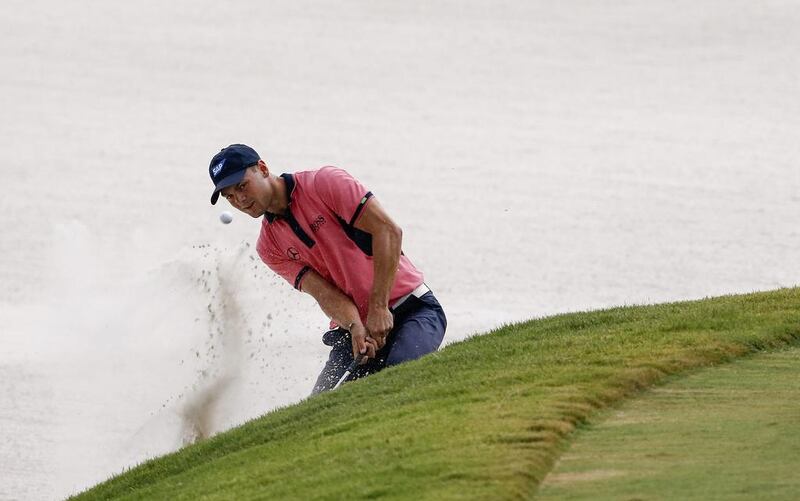 Martin Kaymer of Germany hits from the sand on the eleventh hole during the final round of the Players Championship at the TPC Sawgrass Stadium Course in Ponte Vedra Beach, Florida, USA on May 11, 2014.  EPA/ERIK S LESSER