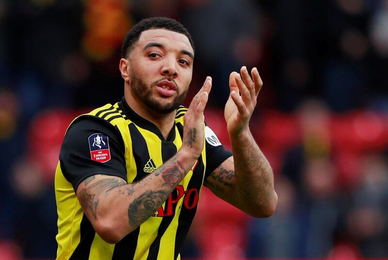 Troy Deeney, Watford: Proven in the Premier League and enjoying a decent season but not mobile enough. Chance of a cap - 4/10. Action Images via Reuters