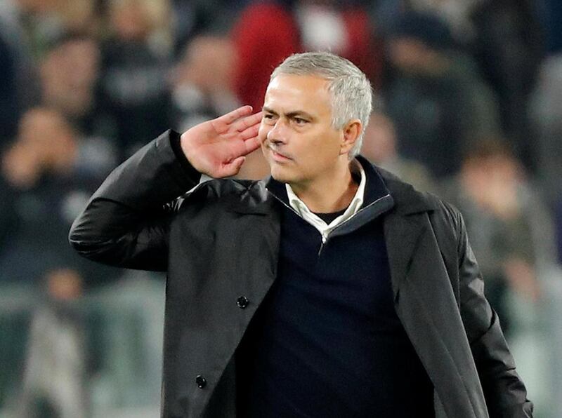A second mention for Jose Mourinho, this time when the Manchester United manager Jose Mourinho saw his team win 2-1 at Juventus. After being booed for the entire game in Turin, the former Inter Milan manager proceeded to stroll round the pitch with hand cupped to ear after his team scored two late goals, thus endearing himself to the locals even more. Reuters