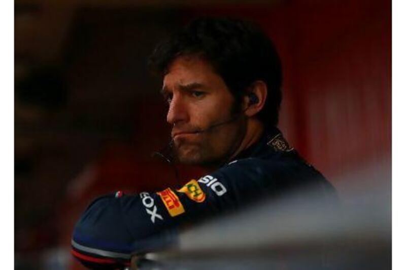 Mark Webber, the Red Bull-Renault driver, is one of many critics of Bernie Ecclestone's proposal to introduce a sophisticated sprinkler system during races to make them more entertaining. Vladimir Rys / Getty Images