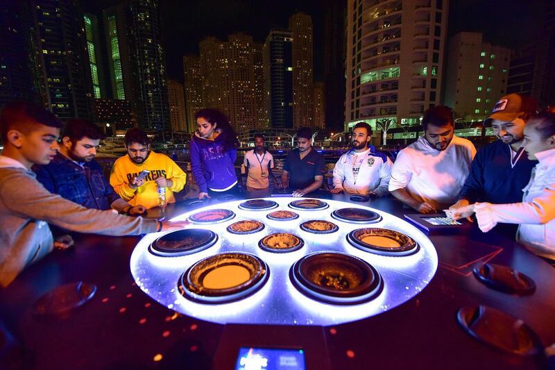 Visualise the frequencies of sound through vivid and vibrant colours, and create an exciting musical splash at the Dubai Marina Mall Music Festival. Dubai Marina Mall