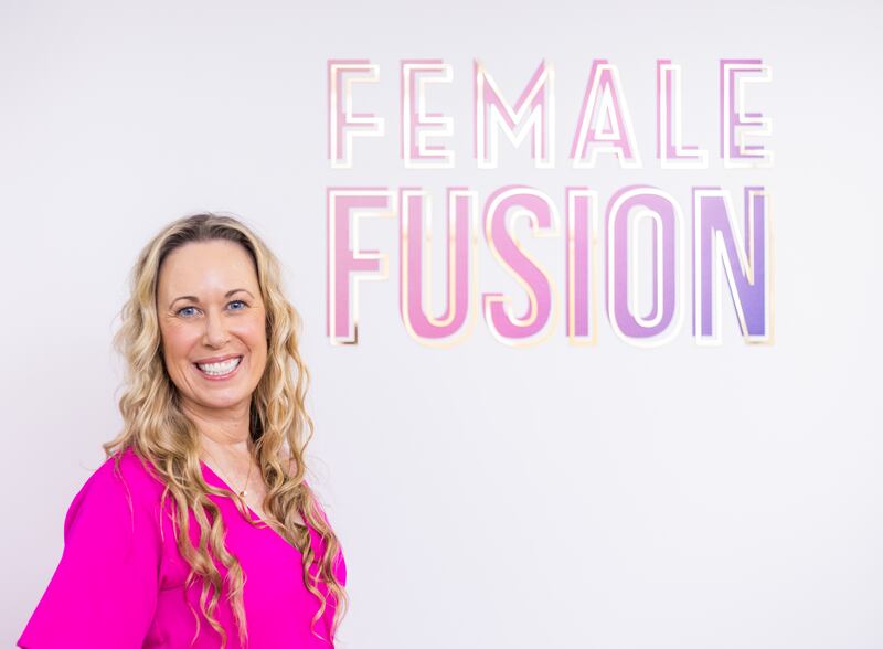 Jen Blandos started Female Fusion Network UAE to help entrepreneurs start, build and grow their businesses. Photo: Jan Blandos