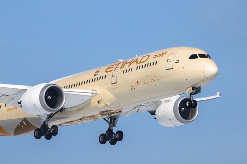 Etihad's US flights are not impacted by the introduction of 5G networks near US airport. Unsplash / Fabien Joy