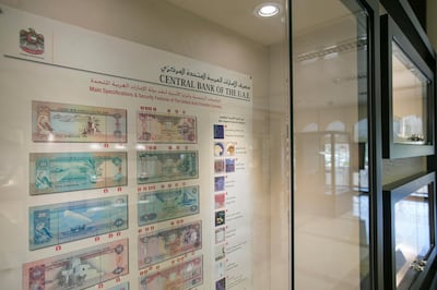 Abu Dhabi, United Arab Emirates. July 16, 2014///

Board explaining main specifications and security features of the UAE currency. The UAE Currency Museum in the Central Bank. Abu Dhabi, United Arab Emirates. 
Mona Al-Marzooqi/ The National 

Reporter: Ramola Talwar 
Section: Weekend 
