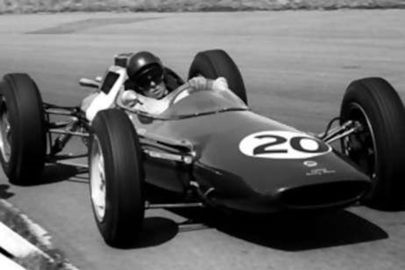 The former world champion Jim Clarke in action above in his Lotus on his way to victory in the 1962 British Grand Prix. He proved to be an inspiration for many future drivers including Ayrton Senna.