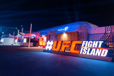 UFC Fight Night 3 on UFC fight island, Yas Island, Abu Dhabi