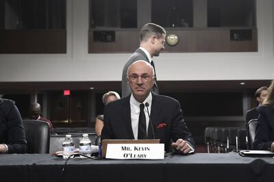 Canadian businessman Kevin O'Leary said the emergence of Abu Dhabi as a big competitor in the crypto space should serve as a wake-up call to US lawmakers and regulators. EPA
