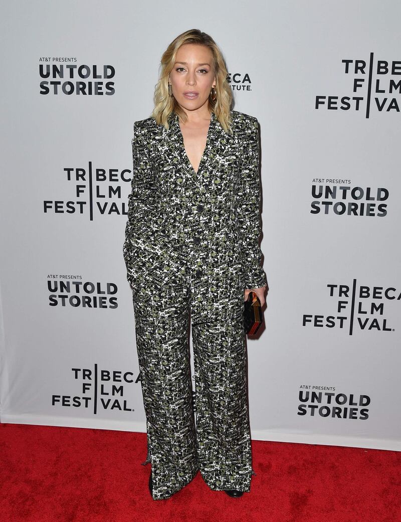 Actress Piper Perabo attends the 'AT&T presents: Untold Stories Luncheon' ahead of the 2019 Tribeca Film Festival on April 22, 2019. AFP