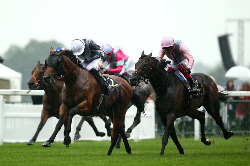Ryan Moore rides Circus Maximus to win the St James's Palace Stakes on Day 1 of Royal Ascot. Getty Images