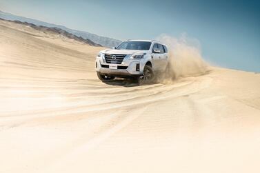 The X-Terra does not fear the sand. All photos courtesy Nissan