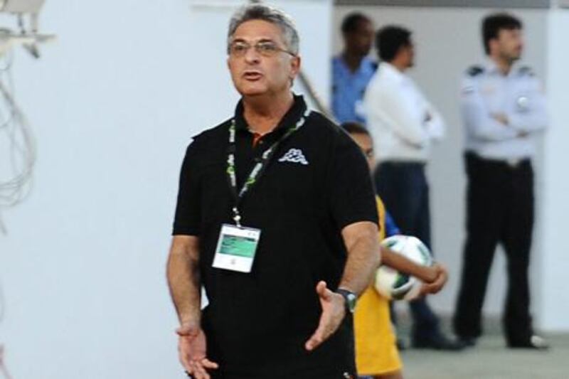 Al Shabab coach Marcos Paqueta.